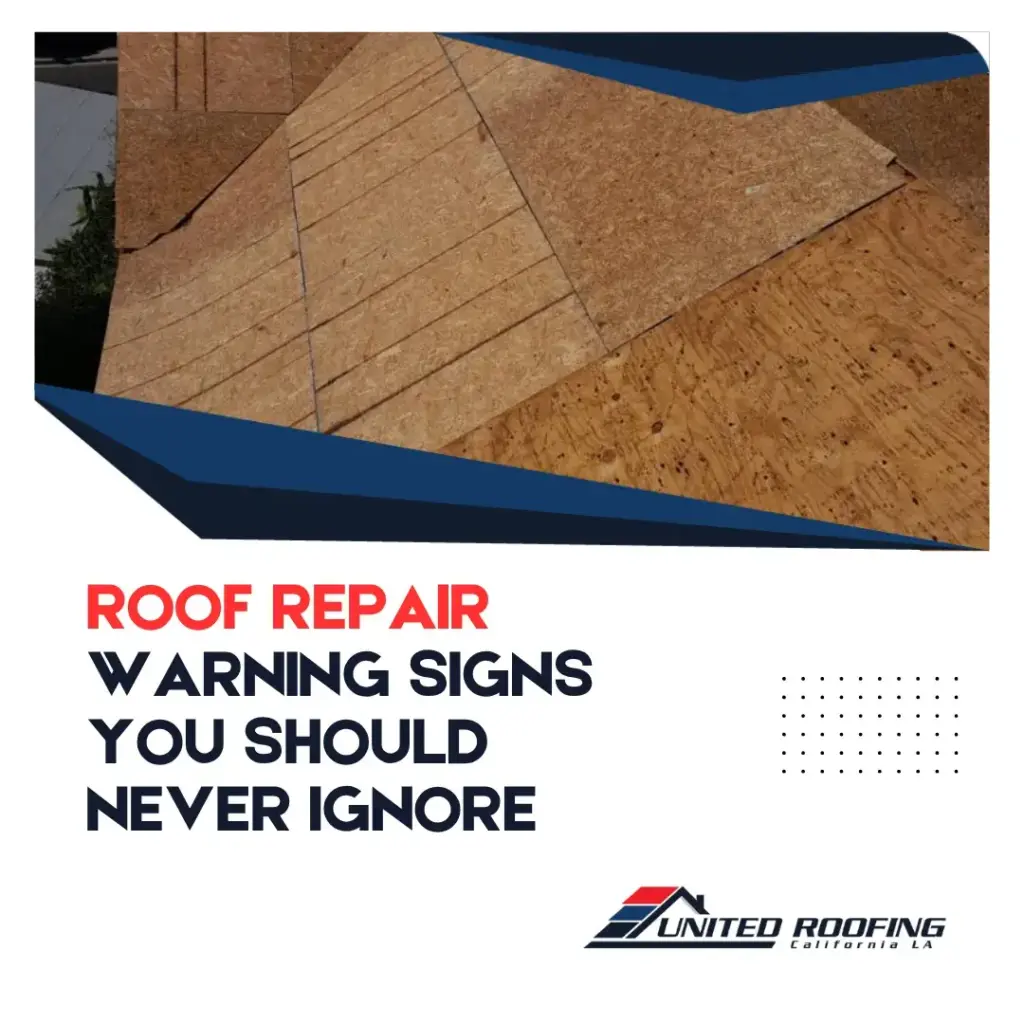 Roof Repair Warning Signs You Should Never Ignore